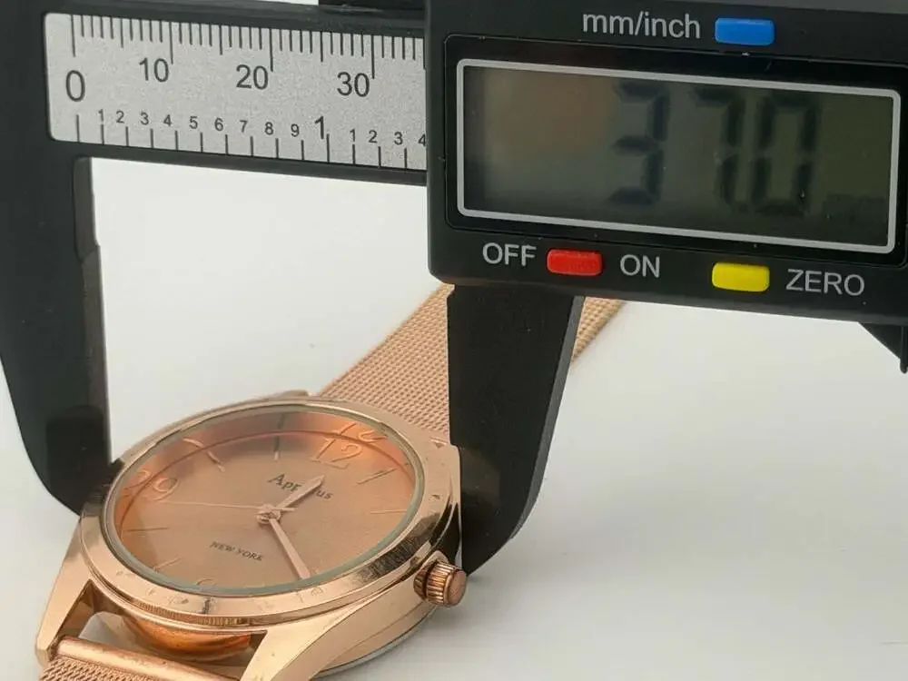 BOGO!-Appolus New York Watch with Rose Gold Mesh Band NEW BATTERY